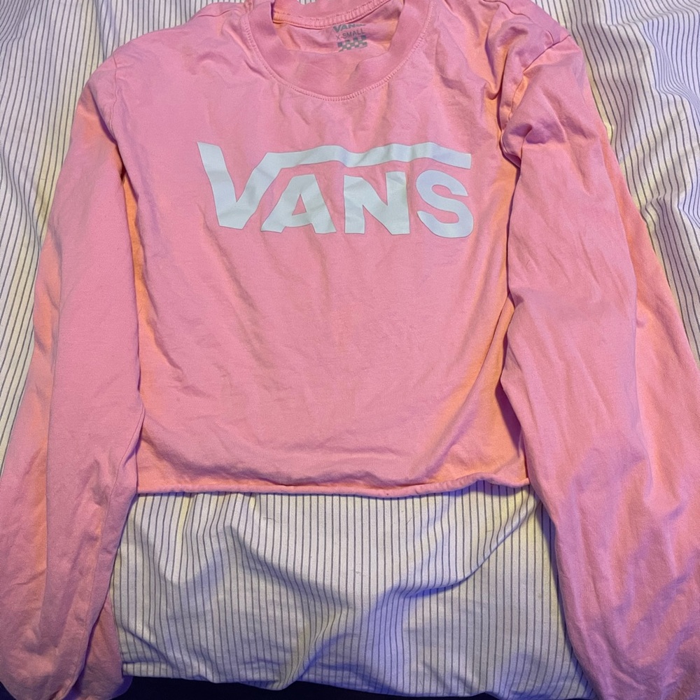 Vans Pink Crop Top